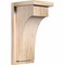 Ekena Millwork Huntington Smooth Corbel w/Backplate, Douglas Fir, 7 1/2"W x 8"D x 16"H COR08X08X16HUN01SDF - alternate 1